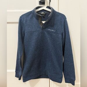 Eddie Bauer Men’s Heavyweight Fleece Pullover